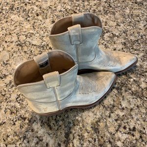 Frye Ankle Cowgirl Boots